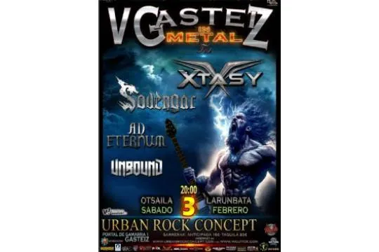 Gasteiz IN METAL Fest 2024: Xtasy + Sovengar + Ad Eternum + Unbound