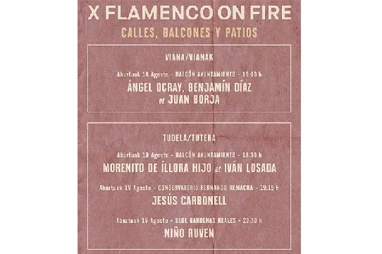 Flamenco On Fire 2023: Jesús Carbonell