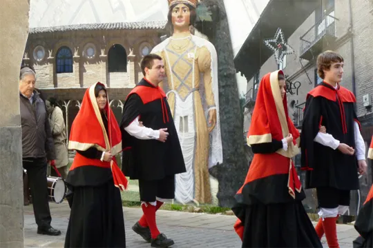 Fiestas de Sangüesa Actos organizados en honor a San Sebastián