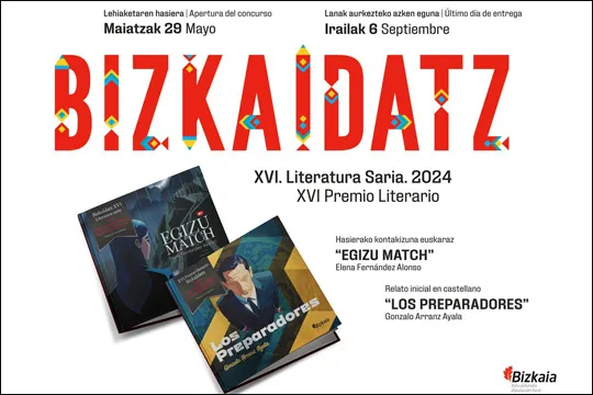 BizkaIdatz Literatura Saria 2024