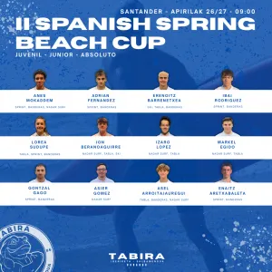 Vuelven las competiciones de playa y el Tabira estará presente en la II Copa de España de Primavera de Playa.
