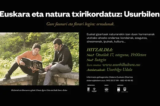 "Hitzaldi-solasaldia Uxue Alberdirekin"