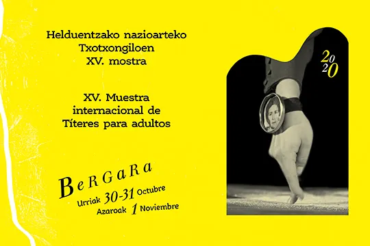 Mostra Internacional de Títeres para Adultos 2020 en Bergara