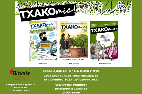 EXPOSICIÓN "TXAKOMIC"