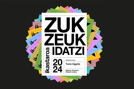 Curso: "Zuk zeuk idatzi (sormenezko idazketa)"