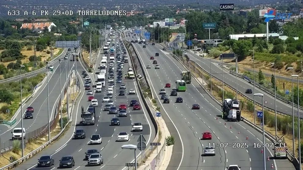 Arranca la operación salida por el puente de Santiago: se prevén 6,5 millones de desplazamientos