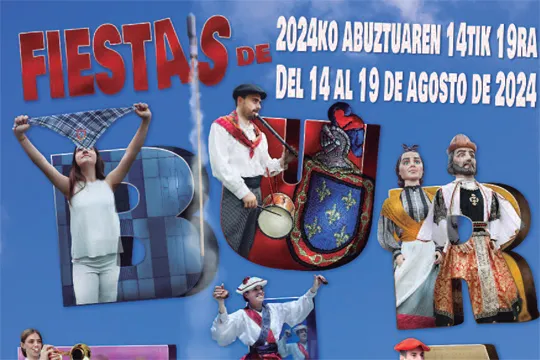 Programa Fiestas de Burlada 2024