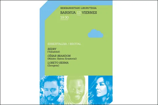BilbaoPoesia 2020: Redry, César Brandon, Loreto Sesma