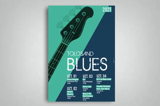 Tolosandblues 2021 - Tolosako Blues Jaialdia