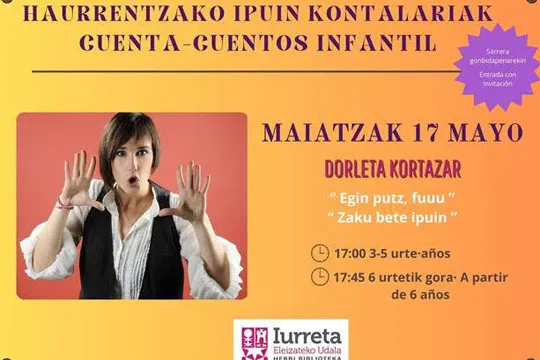 Ipuin kontalariak: "Egin putz, fuuu" + "Zaku bete ipuin"