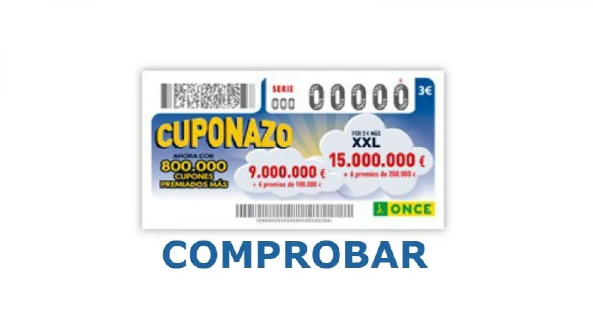 Comprobar cuponazo ONCE: resultados de este viernes 9 de octubre de 2020