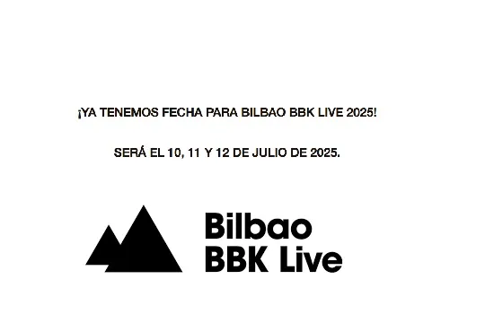 Programa Bilbao BBK Live 2025 (10-13 julio)