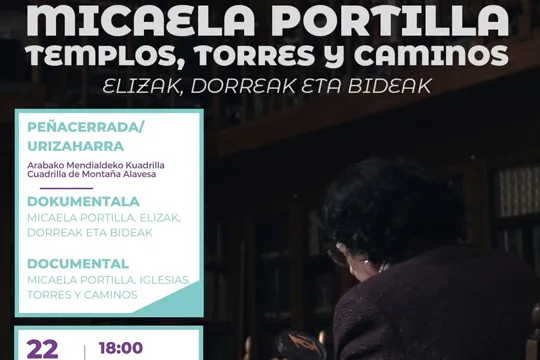 "Micaela Portilla. Templos, torres y caminos"