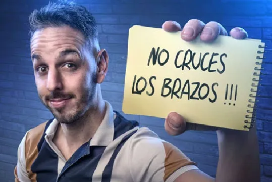 David Cepo: "No cruces los brazos"