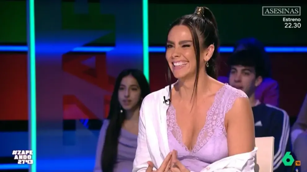 Pedroche arranca risas en 'Zapeando' al bromear sobre los 'efectos secundarios' de la lactancia