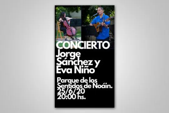 Jorge Sánchez & Eva Niño en concierto