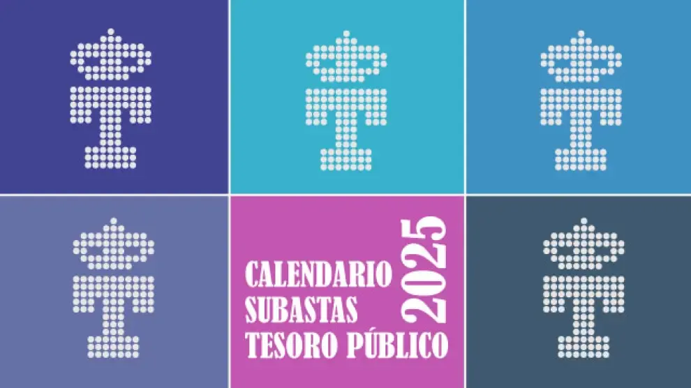 Nuevas fechas de las subastas del calendario 2025 del Tesoro Público