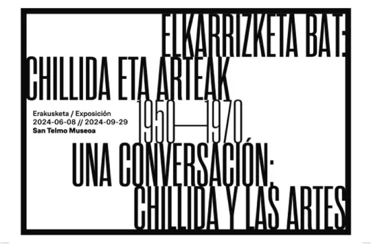 Bertso saioa: "Una conversación: Chillida y las artes. 1950-1970"