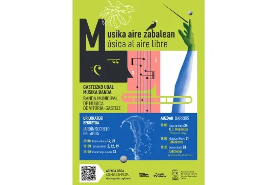 Música al Aire Libre 2024: Banda Municipal & Poetas en Mayo, concierto en Adurza