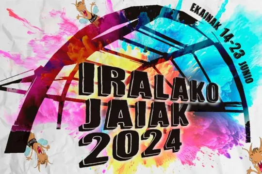 Programa Fiestas de Irala 2024 (Bilbao)