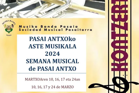 SEMANA MUSICAL DE PASAIA ANTXO 2024
