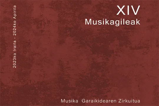Musikagileak 2023-2024: Circuito de Música Contemporánea