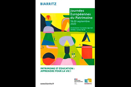 Jornadas Europeas del Patrimonio 2020, en Biarritz