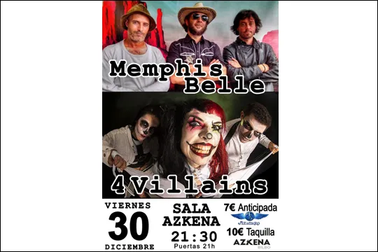 Memphis Belle + 4 Villains