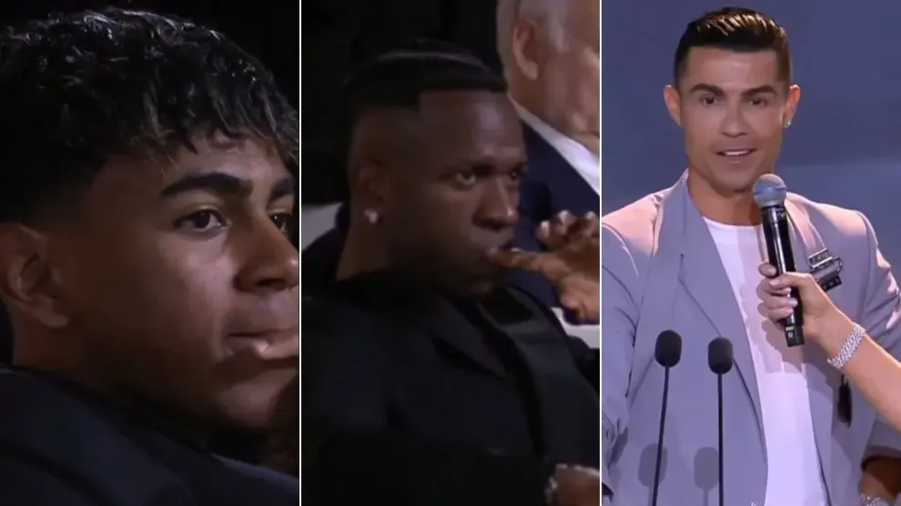 
         Cristiano Ronaldo alardea frente a Vinícius y Lamine Yamal: "No tienen mejor forma física que yo" 
    