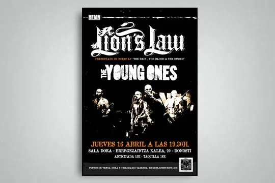 Lion's Law + The Young Ones