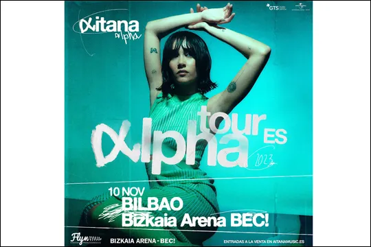 Entradas Concierto Aitana en Bilbao (Bizkaia Arena BEC - 10 noviembre 2023)