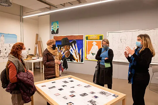 Estudios Abiertos Visitas a estudios de artista