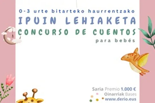Concurso de cuentos para bebés: "Gureneren ipuinak"