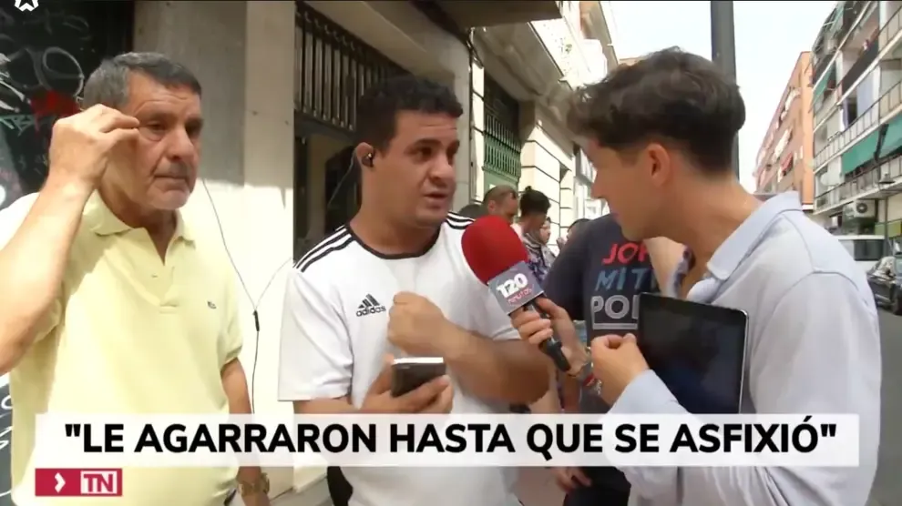 La familia del hombre que murió estrangulado por un policía en Torrejón, pide justicia: "Estamos en shock"