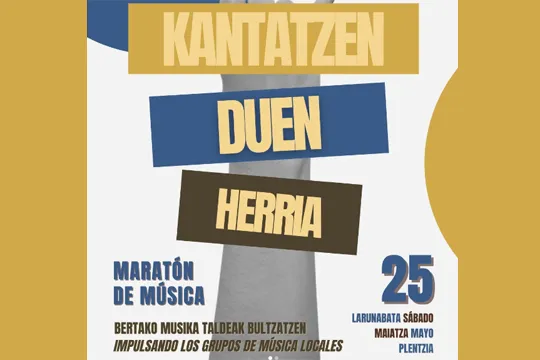 Kantatzen duen herria 2024 - Maratón de música en Plentzia