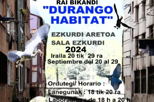 "Durango habitat", exposición de Rai Bikandi