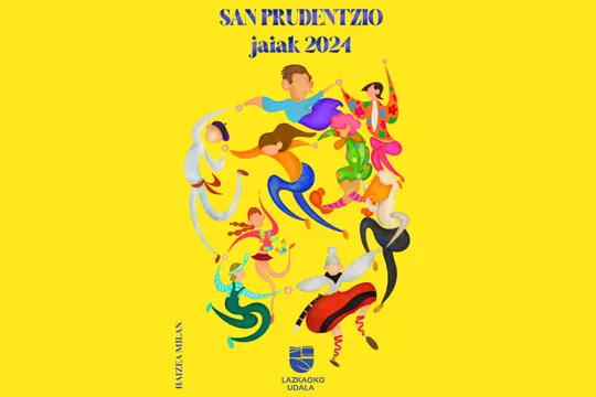 Fiestas de San Prudencio 2024 en Lazkao (programa)