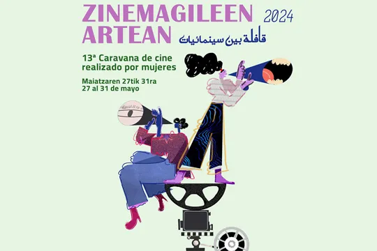 Zinemagileen artean 2024 - Emakumeek egindako zinemaren karabana