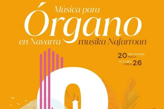 Organorako Musika Nafarroan Zikloa 2024: José Luis Echechipía & Iosu Larumbe