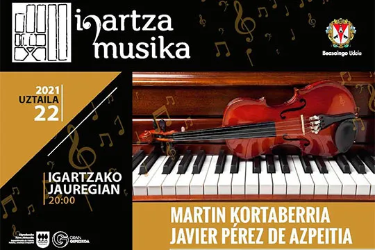 IGARTZA MUSIKA: MARTIN KORTABERRIA + JAVIER PÉREZ DE AZPEITIA