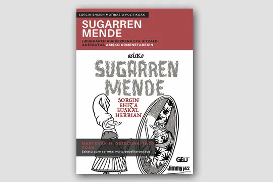 Presentación del libro "Sugarren mende"