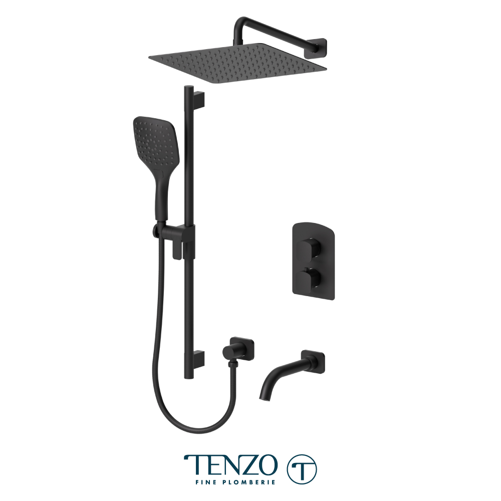 Ensemble de douche T-Box, 3 fonctions, Delano