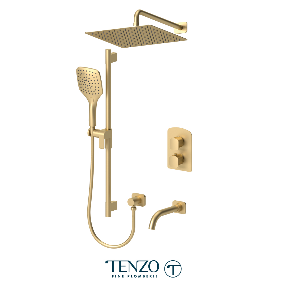 Ensemble de douche T-Box, 3 fonctions, Delano