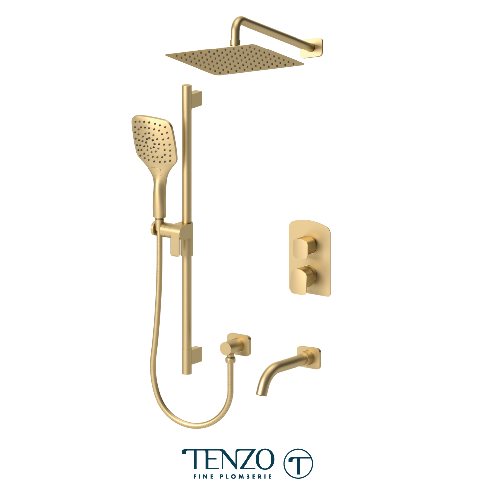 Ensemble de douche T-Box, 3 fonctions, Delano