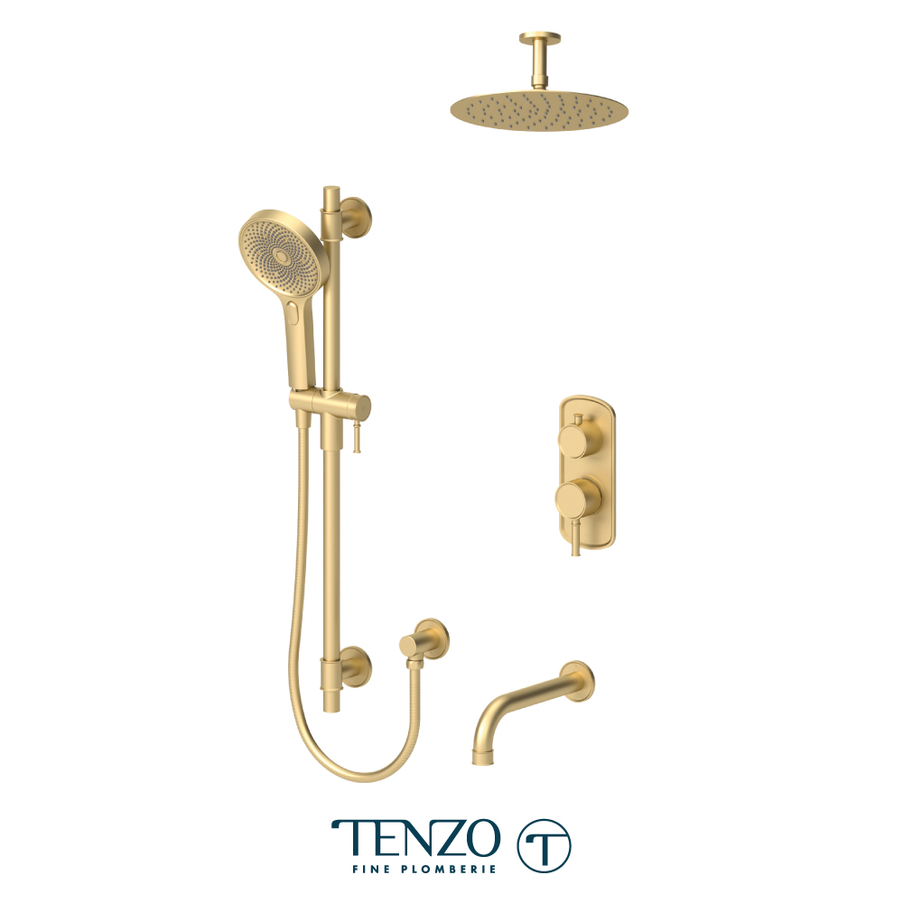 Ensemble de douche T-Box, 3 fonctions, Alyss