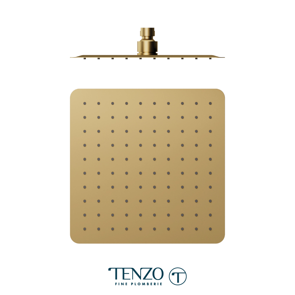 Tête de douche Air Boost carrée 25x25cm [10po] 