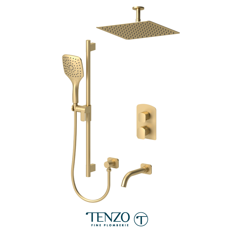 Ensemble de douche T-Box, 3 fonctions, Delano