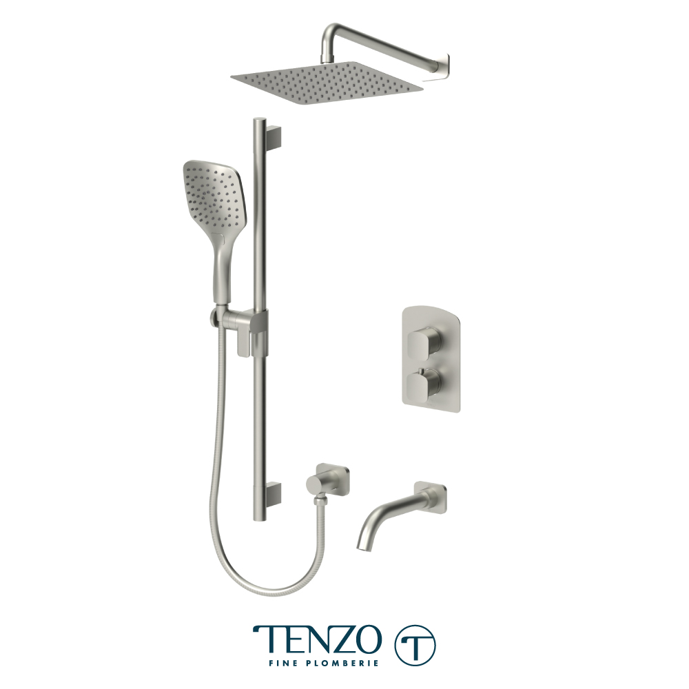 Ensemble de douche T-Box, 3 fonctions, Delano