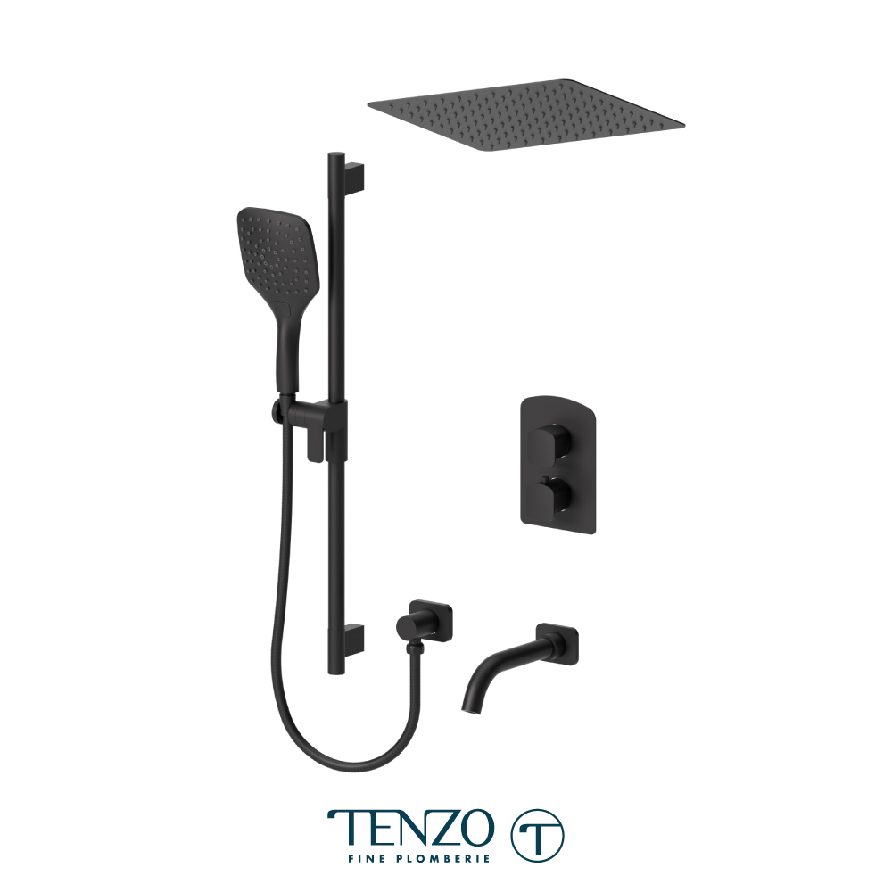 Ensemble de douche T-Box, 3 fonctions, Delano