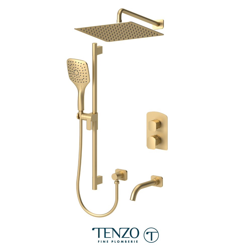 Ensemble de douche T-Box, 3 fonctions, Delano